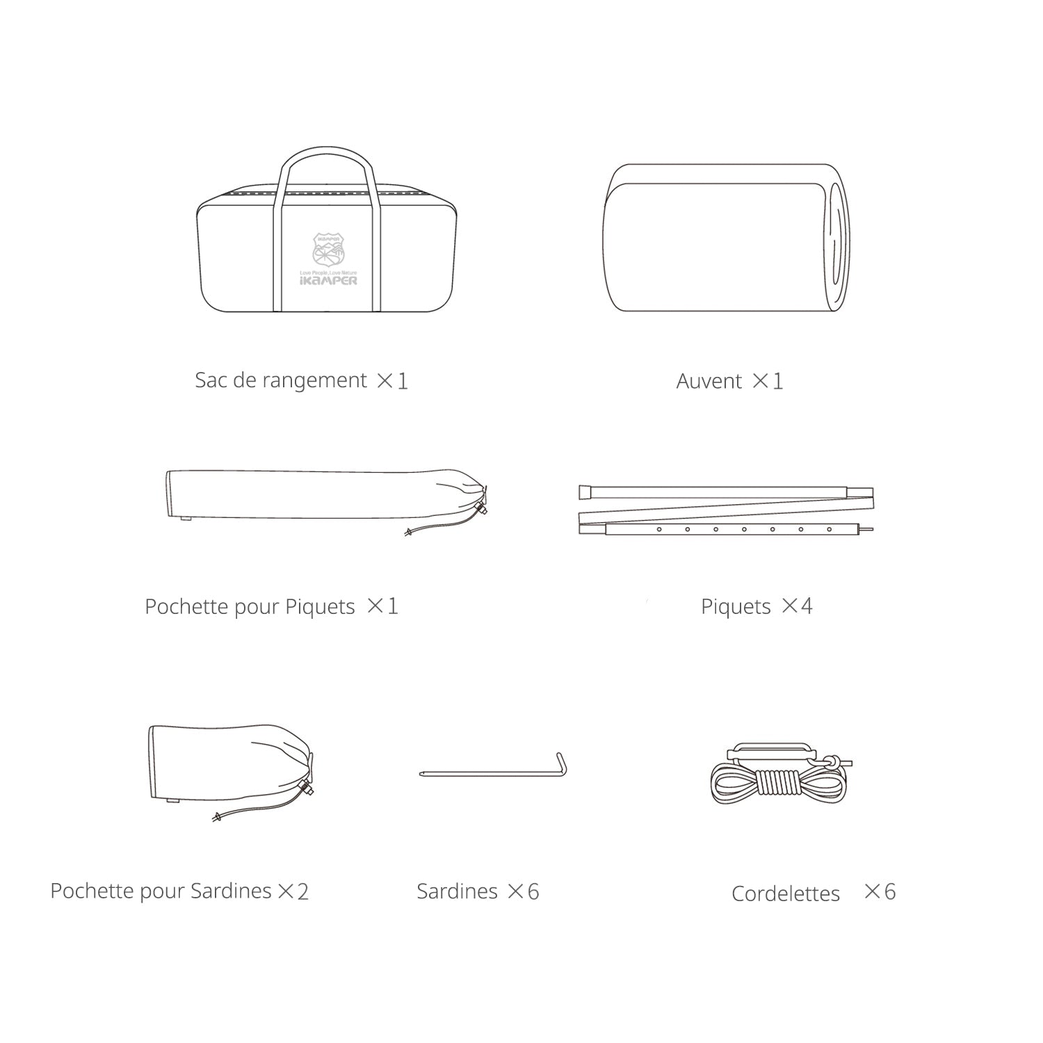 Auvent - Auvent voiture camping iKamper