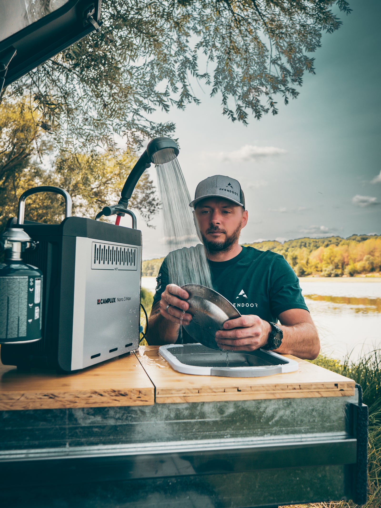 Chauffe-eau à gaz portable Nano 3 Pro - Camplux