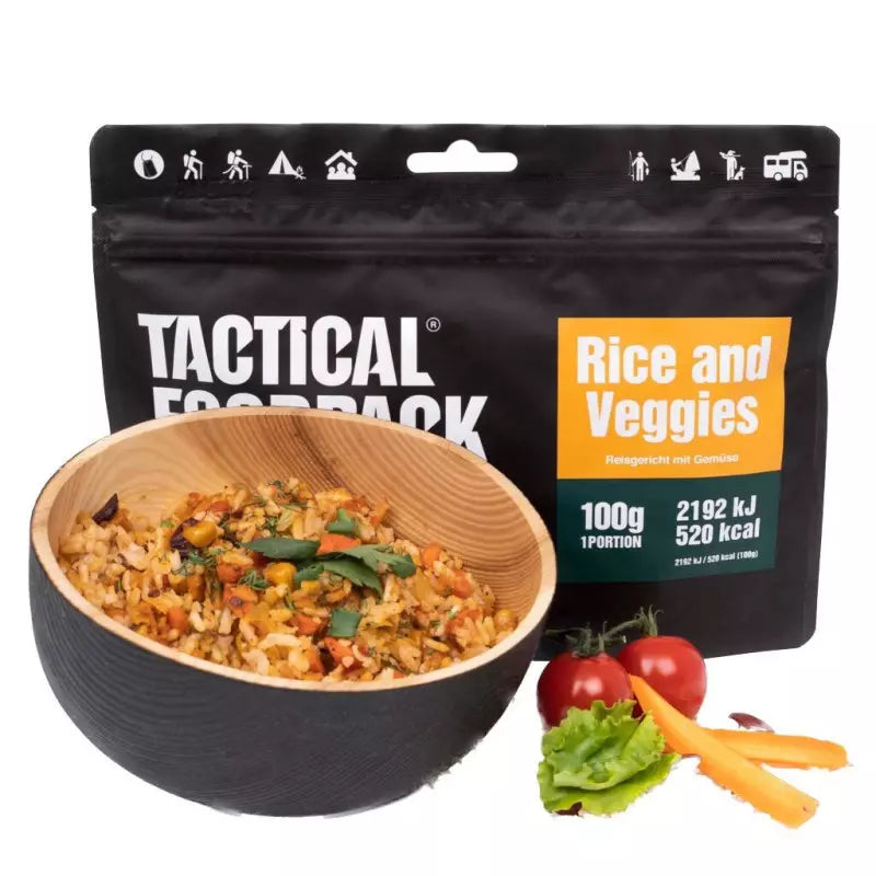 Tactical Foodpack Riz et Légumes