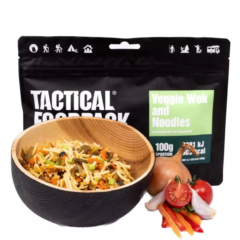 Tactical Foodpack Wok Végétarien et Nouilles