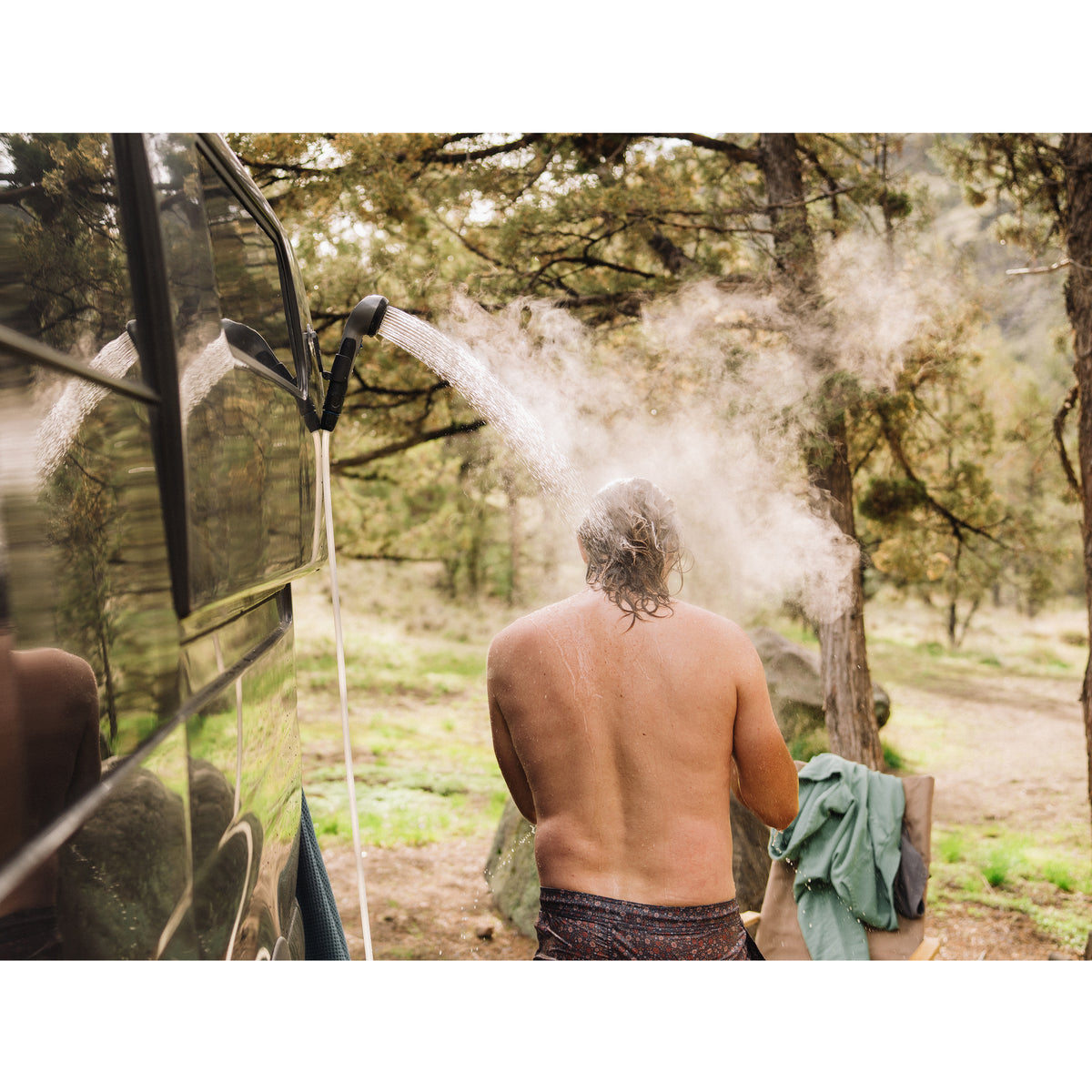 Douche portable chauffante Kakadu Outback Shower