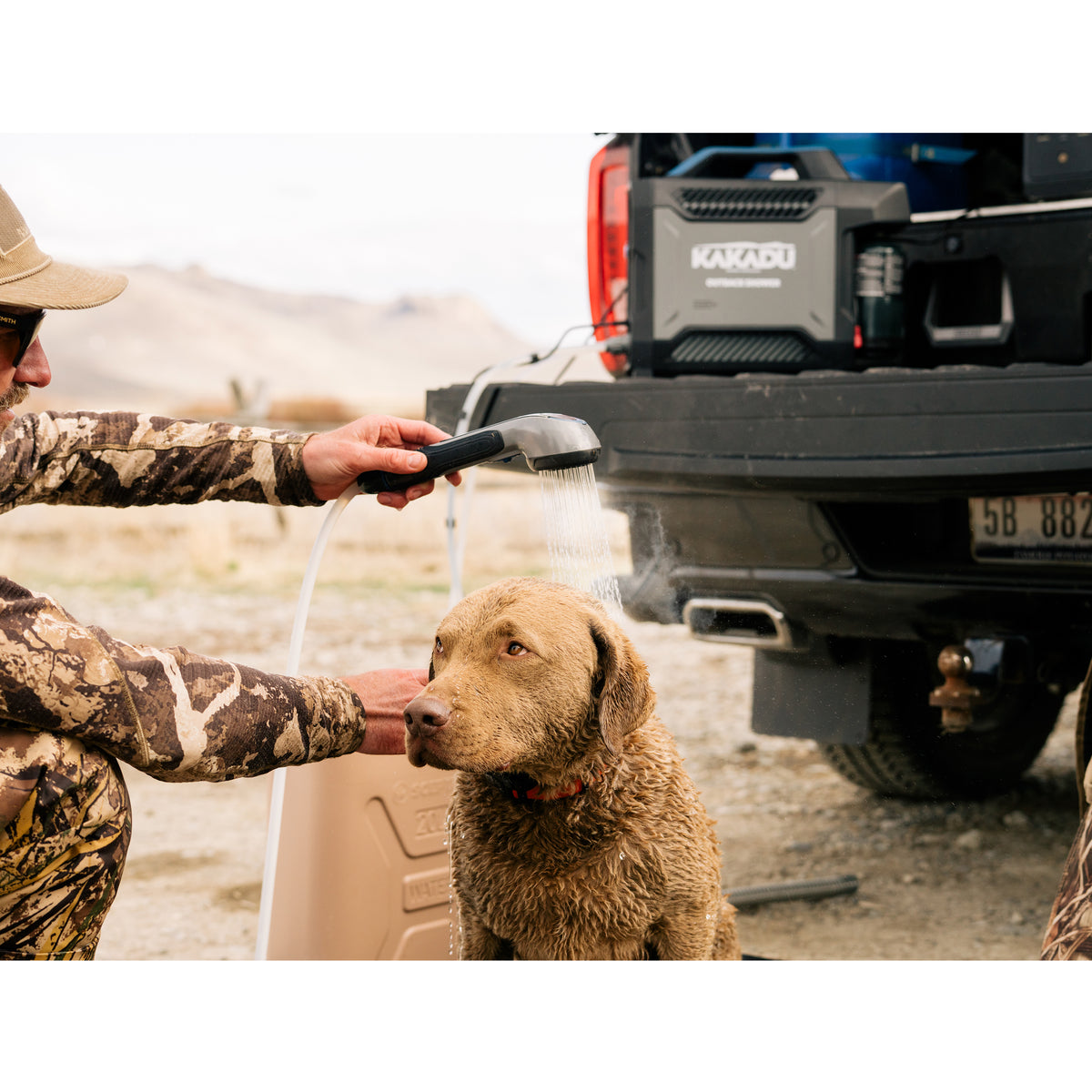 Douche portable chauffante Kakadu Outback Shower