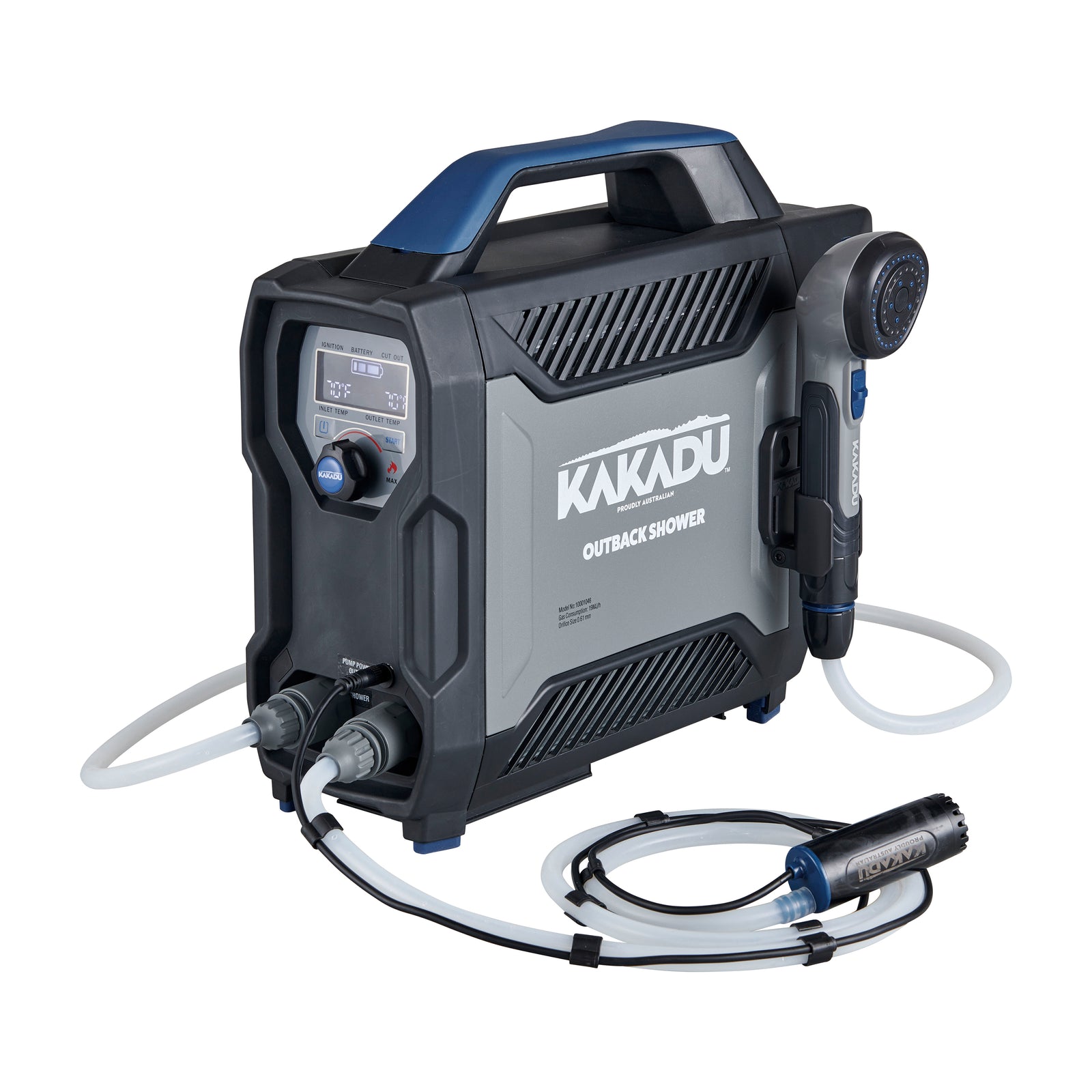 Douche portable chauffante Kakadu Outback Shower