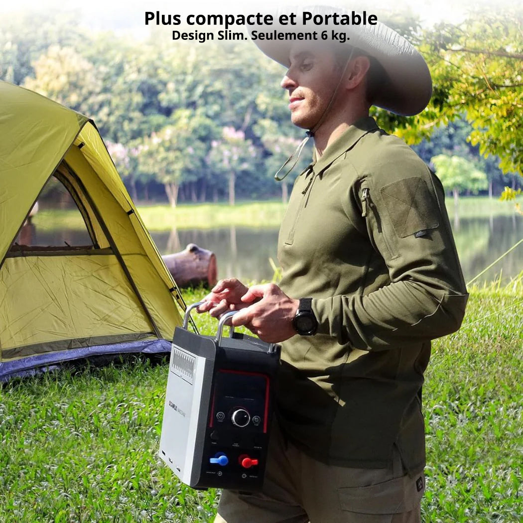 Douche portable chauffante à gaz Nano 3 - Camplux
