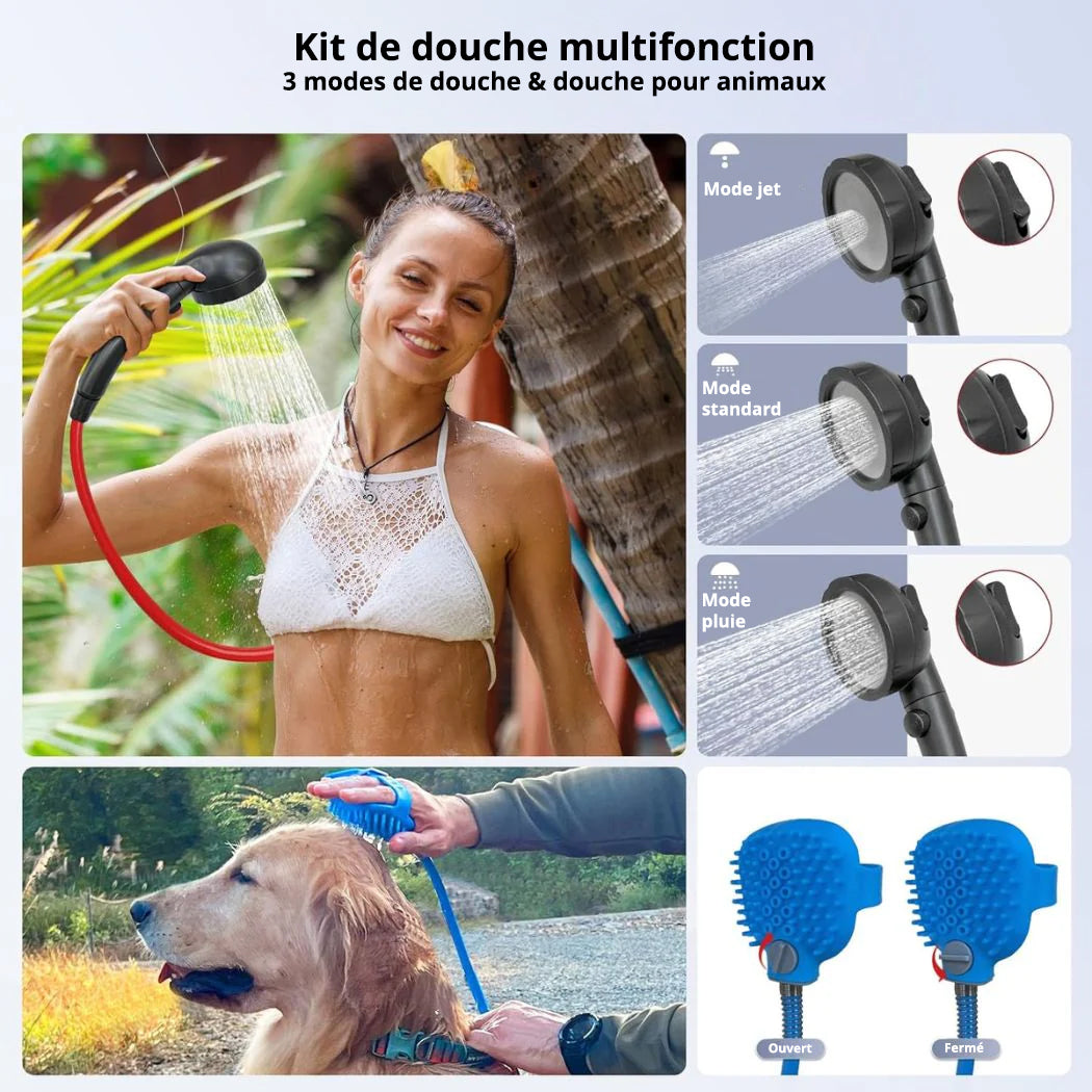Douche portable chauffante à gaz Nano 3 - Camplux