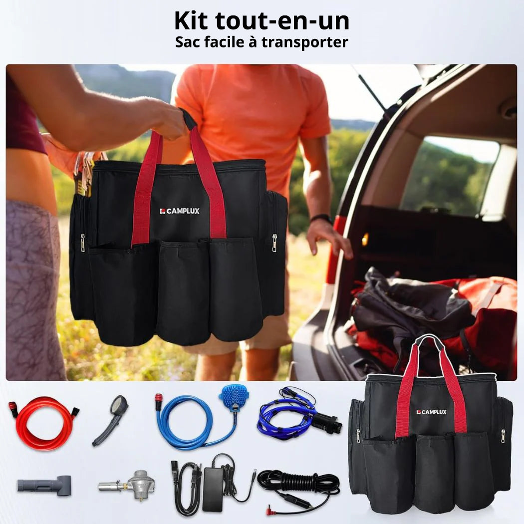 Douche portable chauffante à gaz Nano 3 - Camplux