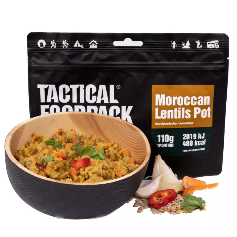 Tactical Foodpack Lentilles Marocaines