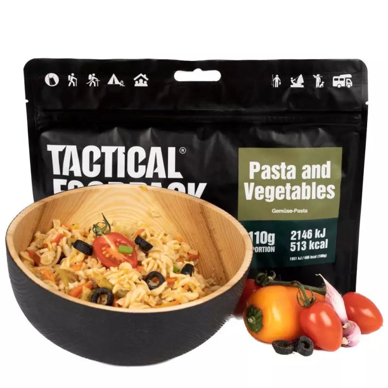 Tactical Foodpack Pâtes et légumes