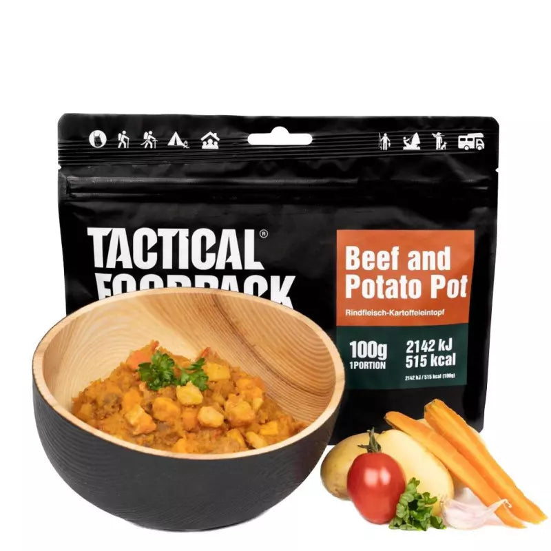 Tactical Foodpack Boeuf et Pomme de Terre