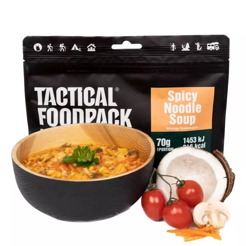 Soupe épicée aux nouilles Tactical Foodpack