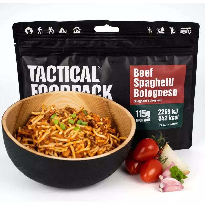 Tactical Foodpack Boeuf Spaghetti Bolognaise