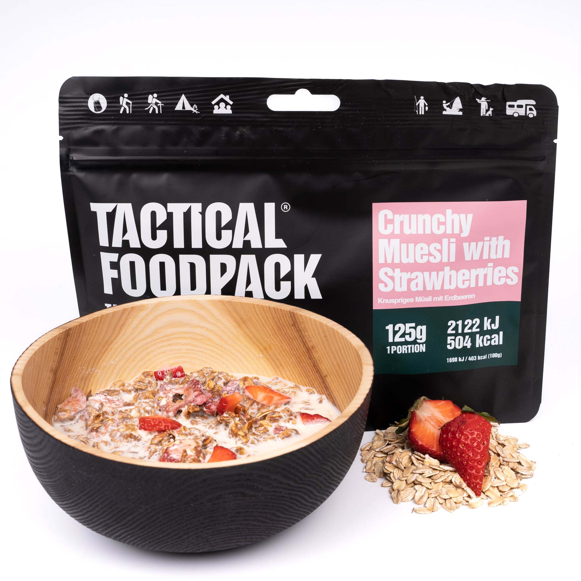 Tactical Foodpack Muesly Crunchy Fraises